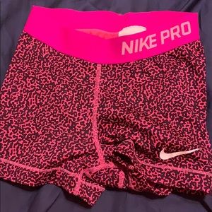 Pink Nike pros